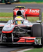 Hamilton pi� forte della pioggia