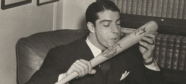 Joe di Maggio e la sua fortunata mazza da baseball