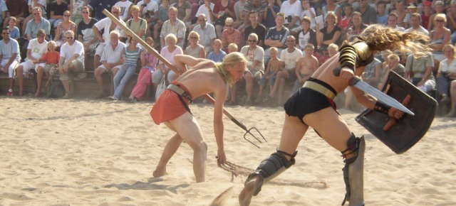 Bere il sangue dei gladiatori