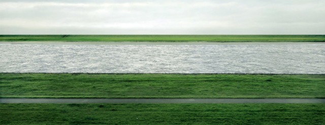 Rhein II - Fotografia di Andreas Gursky