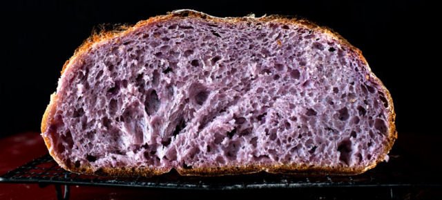 Ecco il pane viola che fa bene alla salute