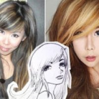 Plastica per sembrare un manga