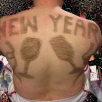 Opere d'arte con i peli della schiena