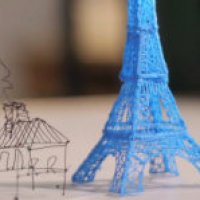 La penna che scrive in 3D