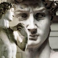 Vuole diventare il David di Michelangelo