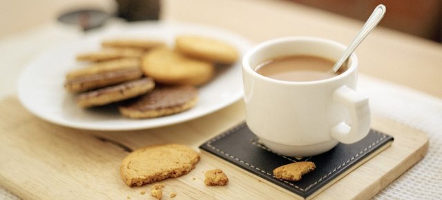 Biscotti sbriciolati nel tè? No grazie