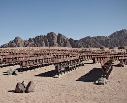 Ecco il cinema nel deserto