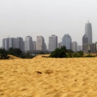 Il lago artificiale è diventato un deserto