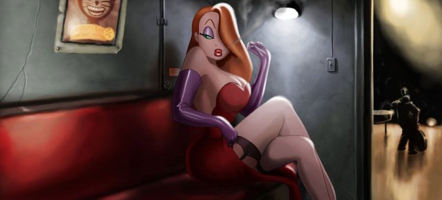 Una ragazza si trasforma in Jessica Rabbit