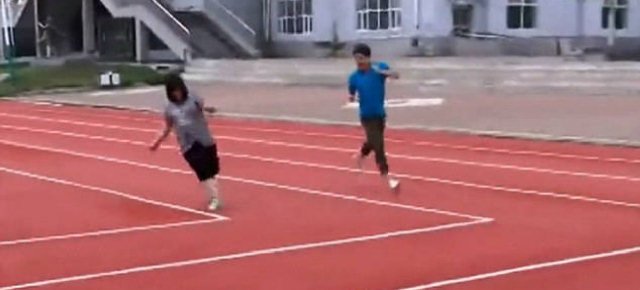 In Cina la prima pista di atletica rettangolare