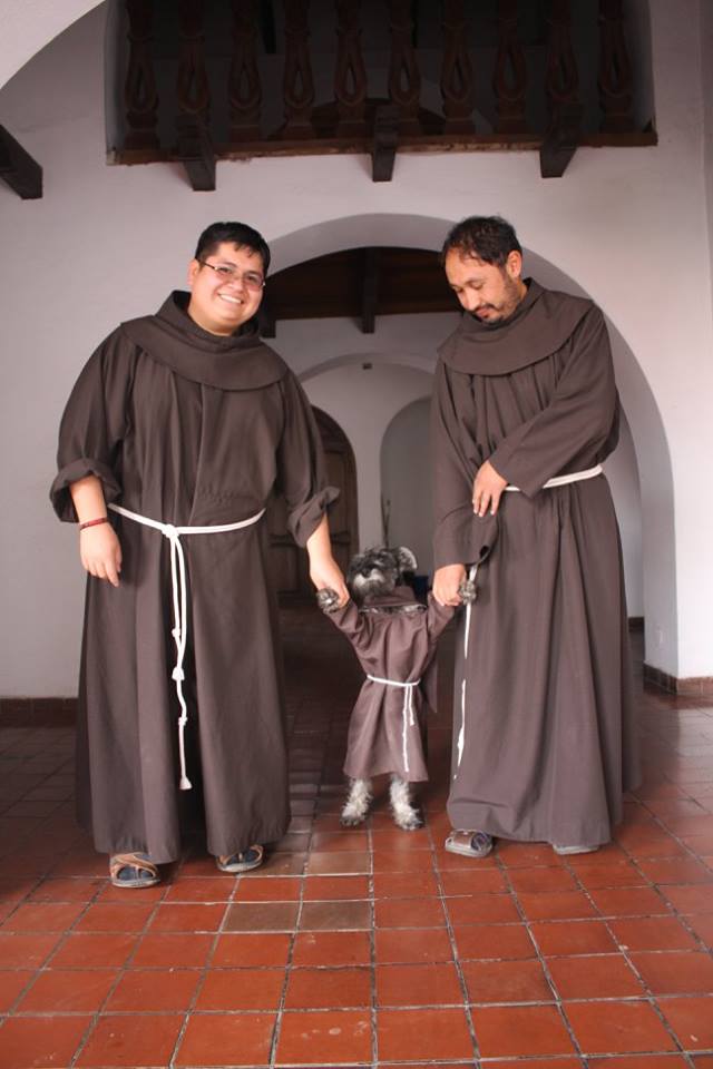 Monastero adotta un cane e lo fa diventare frate 2