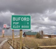 Buford, la città con un solo abitante