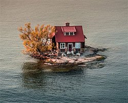 L'isola abitata più piccola al mondo