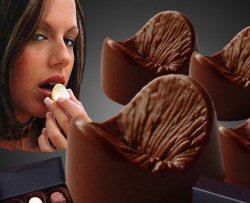 Ecco i cioccolatini a forma di ano