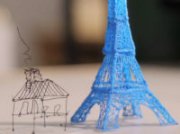 La penna che scrive in 3D