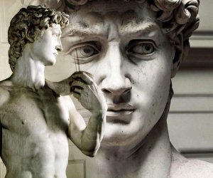 Vuole diventare il David di Michelangelo