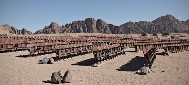 Ecco il cinema nel deserto