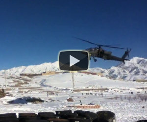 Apache AH-64 cade in Afghanistan