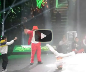 Bimbi di 6 anni si sfidano con breakdance