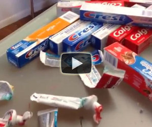 Cosa è possibile fare col dentifricio?