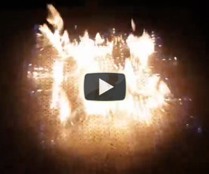 Fiamme che rispondono ai suoni