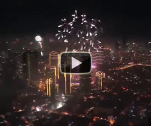 Fuochi d'artificio non sincronizzati