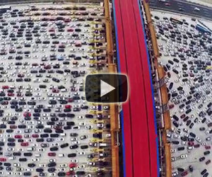 Se odi il traffico della tua città forse non hai visto che succede in Cina