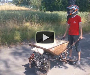 La fantastica carriola a motore