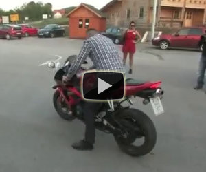 Un imbranato sulla moto