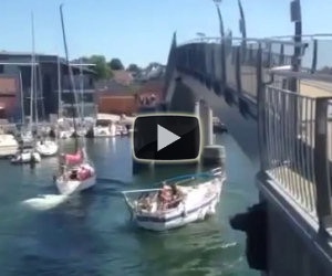 Distruggere una barca a vela