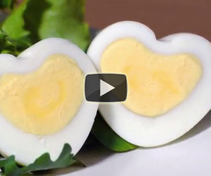 Come fare le uova a forma di cuore