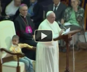 Papa Francesco e il bambino