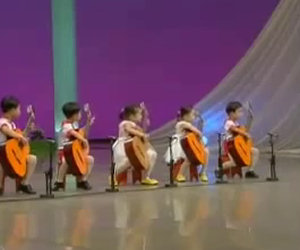 Cinque piccoli musicisti