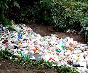 Un inquietante fiume di plastica in Guatemala