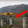 Ecco una gigantesca macchina in grado di costruire i ponti