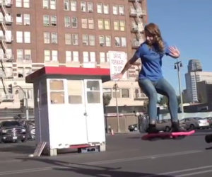 Lo skateboard volante è realtà