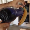 Come riportare in vita una banana annerita con un asciugacapelli