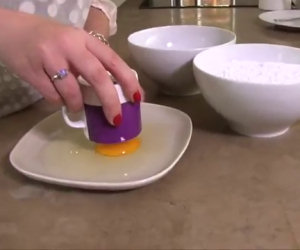 Uova e zucchero a velo nel microonde