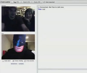 Batman su Chatroulette