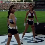 Cheerleaders ballano Gangnam Style