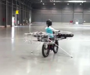 Ecco la prima bicicletta volante