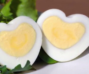 Come fare le uova a forma di cuore