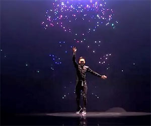 Un incredibile show di luci che vi stupirà