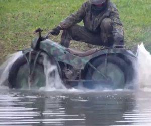 La moto unica e superleggera