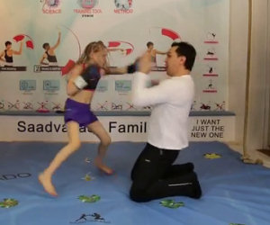 Questa bambina di 8 anni diventerà una campionessa della boxe