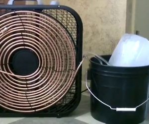 Come convertire un ventilatore in un condizionatore