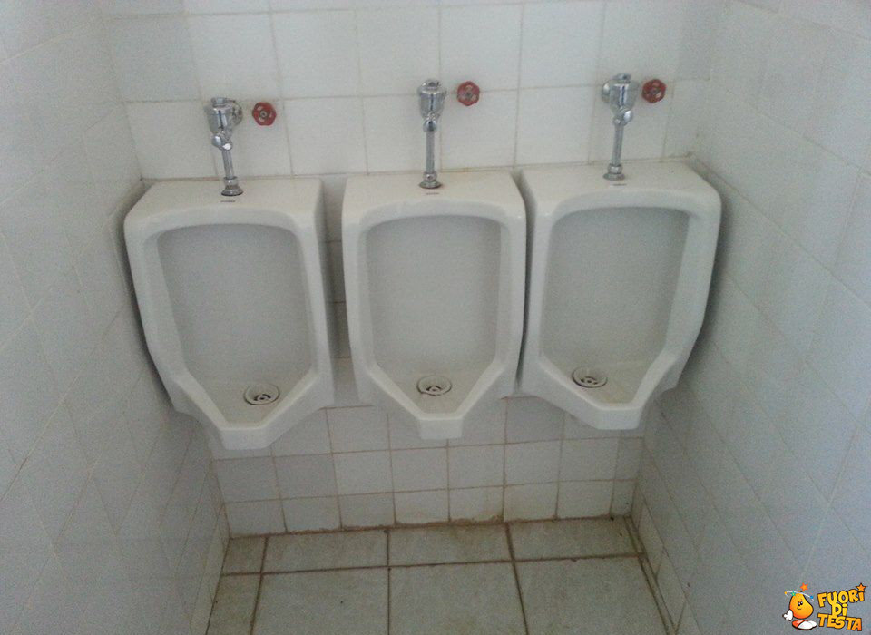 Una toilette molto compressa