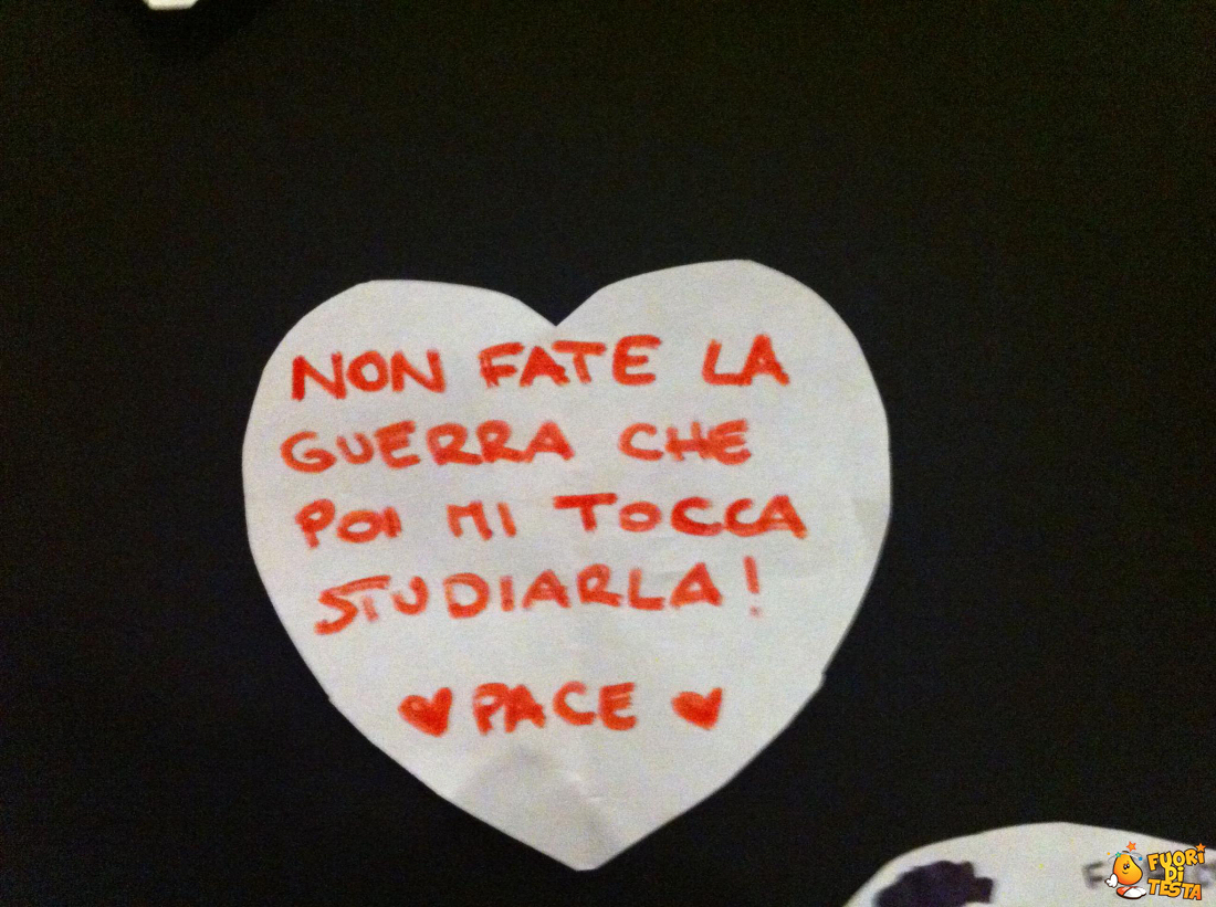 Non fate la guerra