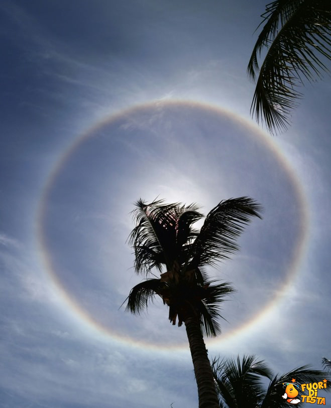 Arcobaleno a 360 gradi