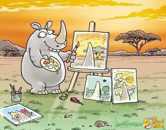 Artista rinoceronte